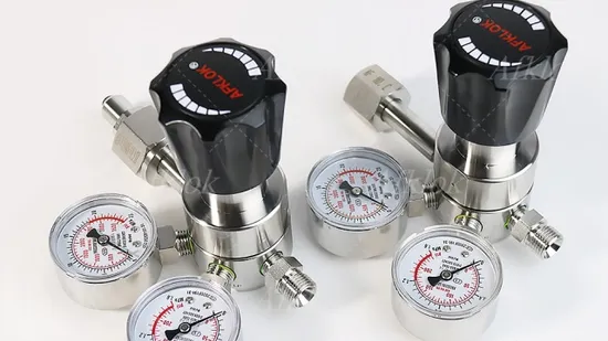  3500psi High-Pressure Gas Pressure Regulating Valve Encapsulated with Chip Integrated Circuit